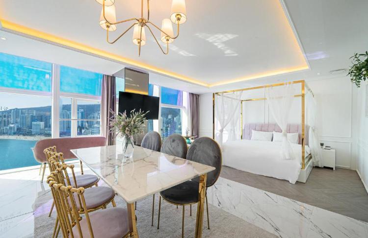 Gwangalli Hotel primavera in Busan Esterno foto
